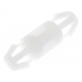 ; PCB distance; polyamide; L: 6.4mm; latch/latch; Colour: natural; FIX&FASTEN