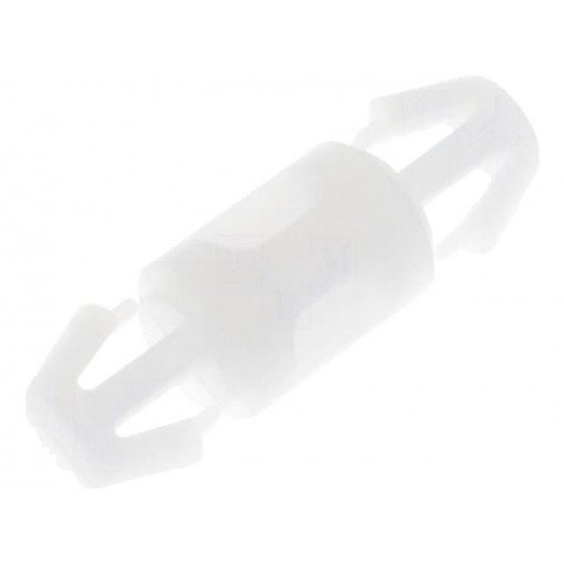 ; PCB distance; polyamide; L: 6.4mm; latch/latch; Colour: natural; FIX&FASTEN