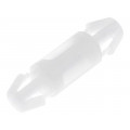 ; PCB distance; polyamide; L: 8mm; latch/latch; Colour: natural; FIX&FASTEN
