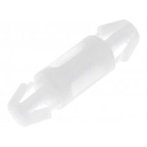 ; PCB distance; polyamide; L: 8mm; latch/latch; Colour: natural; FIX&FASTEN