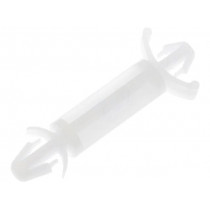 ; PCB distance; polyamide; L: 16mm; latch/latch; Colour: natural; FIX&FASTEN