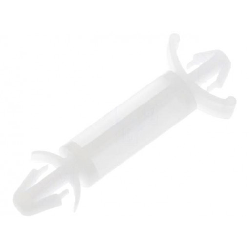 ; PCB distance; polyamide; L: 16mm; latch/latch; Colour: natural; FIX&FASTEN