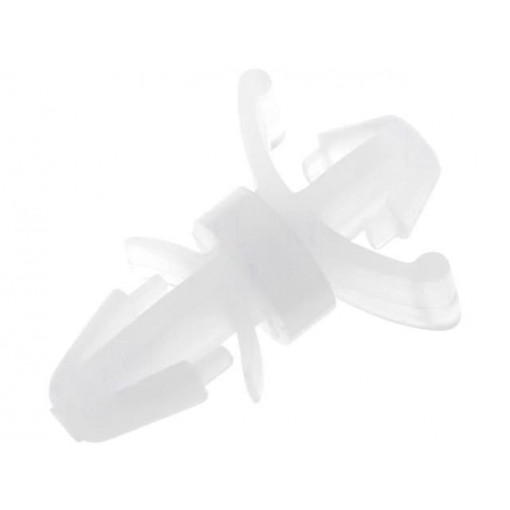 ; PCB distance; polyamide; L: 4mm; latch/latch; Colour: natural; FIX&FASTEN