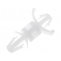 ; PCB distance; polyamide; L: 6.4mm; latch/latch; Colour: natural; FIX&FASTEN