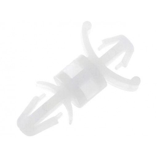 ; PCB distance; polyamide; L: 6.4mm; latch/latch; Colour: natural; FIX&FASTEN