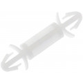 ; PCB distance; polyamide; L: 11.2mm; latch/latch; Colour: natural; FIX&FASTEN ; PCB distance; polyamide; L: 11.2mm; latch/latch; Colour: natural; FIX&FASTEN
