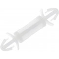 ; PCB distance; polyamide; L: 12mm; latch/latch; Colour: natural; FIX&FASTEN
