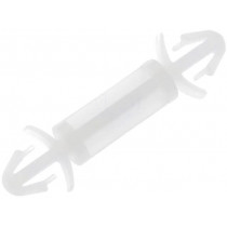 ; PCB distance; polyamide; L: 12mm; latch/latch; Colour: natural; FIX&FASTEN