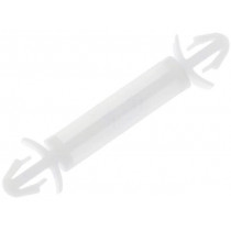 ; PCB distance; polyamide; L: 17mm; latch/latch; Colour: natural; FIX&FASTEN