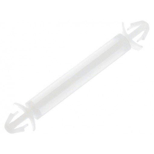 ; PCB distance; polyamide; L: 25.4mm; latch/latch; Colour: natural; FIX&FASTEN