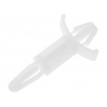 ; PCB distance; polyamide; L: 11.1mm; latch/latch; Colour: natural; FIX&FASTEN