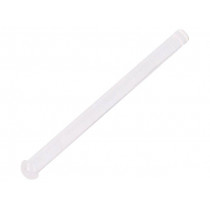 FIX-LEM-141V0; Fibre for LED; round; Ø2mm; Front: convex; straight; UL94V-0; FIX&FASTEN