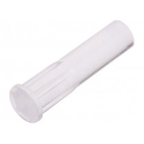 FIX-LEM-167; Fibre for LED; round; Ø3.2mm; Front: flat; straight; UL94V-2; FIX&FASTEN