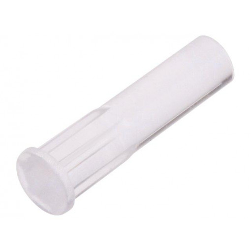 FIX-LEM-167; Fibre for LED; round; Ø3.2mm; Front: flat; straight; UL94V-2; FIX&FASTEN