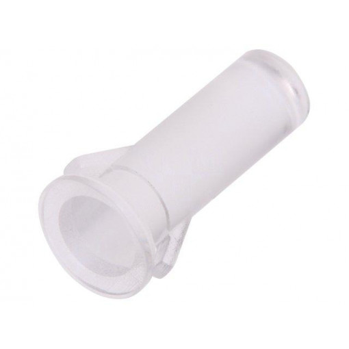 FIX-LEM-54; Fibre for LED; round; Ø6.6mm; Front: convex; straight; UL94V-2; FIX&FASTEN