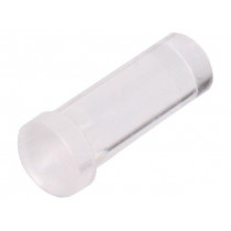 FIX-LEM-91; Fibre for LED; round; Ø3.8mm; Front: flat; straight; UL94V-2; FIX&FASTEN