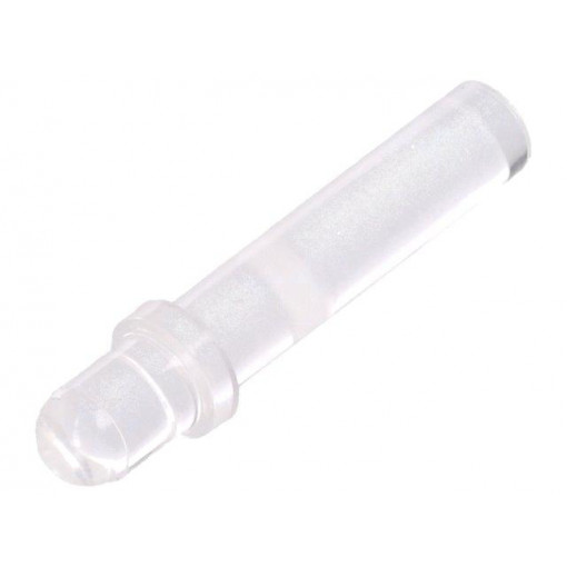 FIX-LEM-93; Fibre for LED; round; Ø3mm; Front: convex; straight; UL94V-2; FIX&FASTEN