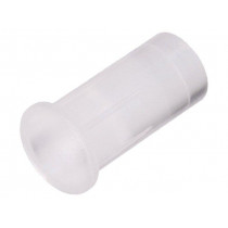 FIX-LEM-97S; Fibre for LED; round; Ø5mm; Front: flat; straight; UL94V-2; FIX&FASTEN