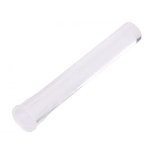 FIX-LEM-98; Fibre for LED; round; Ø5mm; Front: flat; straight; UL94V-2; FIX&FASTEN