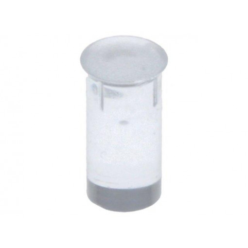 FIX-LEMB3-6V0-F; Fibre for LED; round; Ø3.3mm; Front: flat; straight; FIX&FASTEN