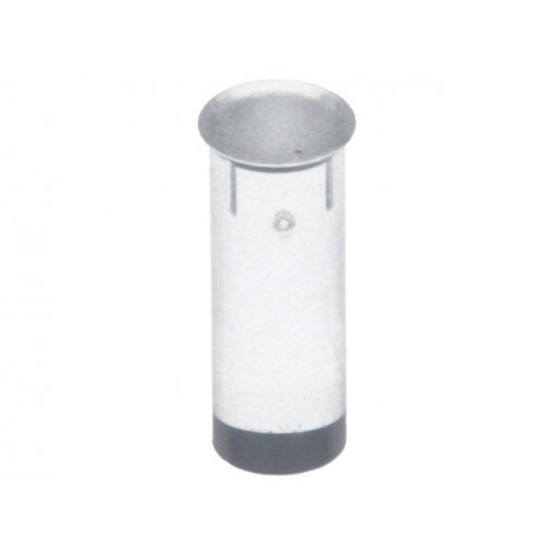 FIX-LEMB3-8V0-F; Fibre for LED; round; Ø3.3mm; Front: flat; straight; FIX&FASTEN