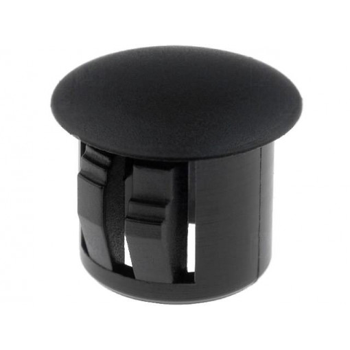 ; Stopper; polyamide; Wall thick: 3.3mm; Øhole: 9.5mm; H: 10.1mm; FIX&FASTEN ; Stopper; polyamide; Wall thick: 3.3mm; Øhole: 9.5mm; H: 10.1mm; FIX&FASTEN