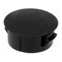 ; Stopper; polyamide; Wall thick: 1.6mm; Øhole: 10.3mm; H: 6.4mm; FIX&FASTEN ; Stopper; polyamide; Wall thick: 1.6mm; Øhole: 10.3mm; H: 6.4mm; FIX&FASTEN