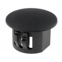 ; Stopper; polyamide; Øhole: 12.7mm; H: 10.6mm; black; UL94V-2; FIX&FASTEN ; Stopper; polyamide; Øhole: 12.7mm; H: 10.6mm; black; UL94V-2; FIX&FASTEN