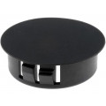 ; Stopper; polyamide; Wall thick: 3.3mm; Øhole: 30mm; H: 11.3mm; black; FIX&FASTEN ; Stopper; polyamide; Wall thick: 3.3mm; Øhole: 30mm; H: 11.3mm; black; FIX&FASTEN