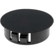 ; Stopper; polyamide; Wall thick: 3.3mm; Øhole: 30mm; H: 11.3mm; black; FIX&FASTEN ; Stopper; polyamide; Wall thick: 3.3mm; Øhole: 30mm; H: 11.3mm; black; FIX&FASTEN