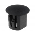 ; Stopper; polyamide; Øhole: 9.5mm; H: 10.5mm; black; UL94V-2; FIX&FASTEN ; Stopper; polyamide; Øhole: 9.5mm; H: 10.5mm; black; UL94V-2; FIX&FASTEN