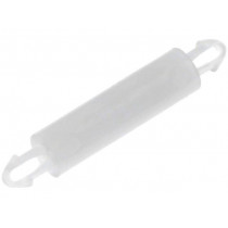 ; PCB distance; polyamide; L: 12.5mm; latch/latch; Colour: natural; FIX&FASTEN