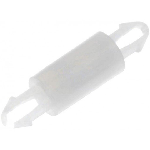 ; PCB distance; polyamide; L: 6.5mm; latch/latch; Colour: natural; FIX&FASTEN
