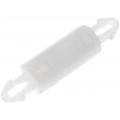 ; PCB distance; polyamide; L: 8mm; latch/latch; Colour: natural; FIX&FASTEN