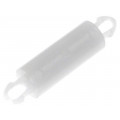 ; PCB distance; polyamide; L: 12mm; latch/latch; Colour: natural; FIX&FASTEN