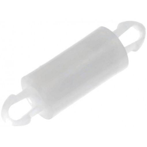 ; PCB distance; polyamide; L: 9mm; latch/latch; Colour: natural; FIX&FASTEN