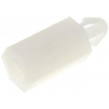 ; PCB distance; polyamide; L: 10mm; Colour: natural; Ømount.hole: 3mm; FIX&FASTEN ; PCB distance; polyamide; L: 10mm; Colour: natural; Ømount.hole: 3mm; FIX&FASTEN