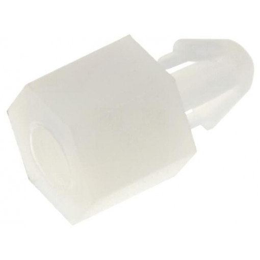 ; PCB distance; polyamide; L: 5mm; Colour: natural; Ømount.hole: 3mm; FIX&FASTEN