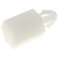 ; PCB distance; polyamide; L: 7mm; Colour: natural; Ømount.hole: 3mm; FIX&FASTEN