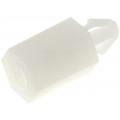 ; PCB distance; polyamide; L: 8mm; Colour: natural; Ømount.hole: 3mm; FIX&FASTEN