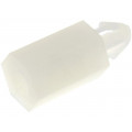 ; PCB distance; polyamide; L: 9mm; Colour: natural; Ømount.hole: 3mm; FIX&FASTEN