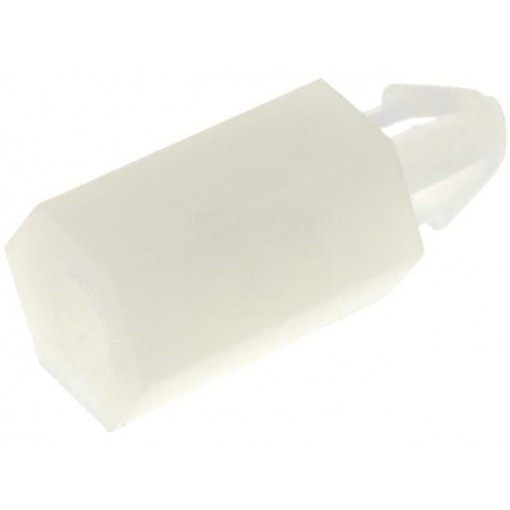 ; PCB distance; polyamide; L: 9mm; Colour: natural; Ømount.hole: 3mm; FIX&FASTEN