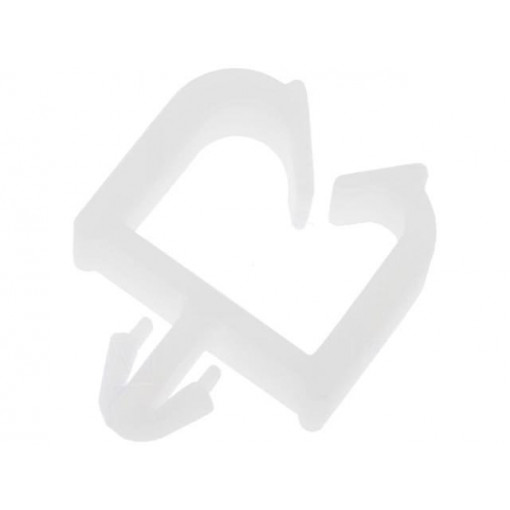 ; Snap handle; polyamide; Int.width: 7.9mm; natural; UL94V-2; FIX&FASTEN