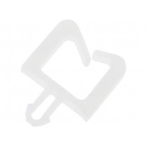 ; Snap handle; polyamide; Int.width: 4.4mm; natural; UL94V-2; FIX&FASTEN