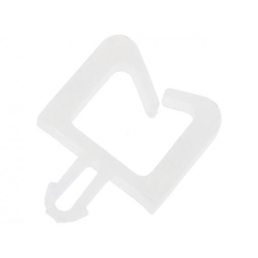 ; Snap handle; polyamide; Int.width: 4.4mm; natural; UL94V-2; FIX&FASTEN