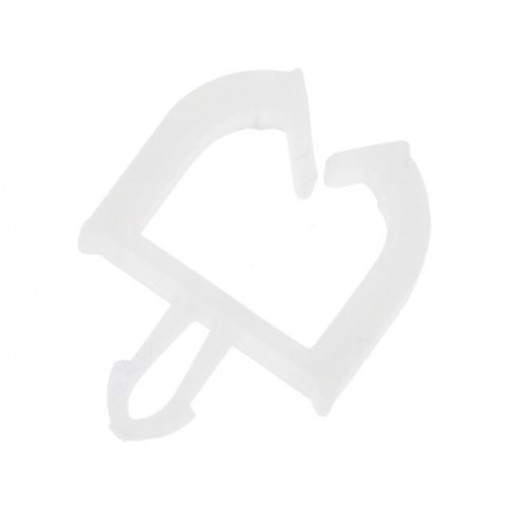 ; Snap handle; polyamide; Int.width: 5mm; natural; UL94V-2; FIX&FASTEN