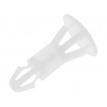 ; Assembly stud; polyamide; L: 10mm; snap fastener; Colour: natural; FIX&FASTEN ; Assembly stud; polyamide; L: 10mm; snap fastener; Colour: natural; FIX&FASTEN