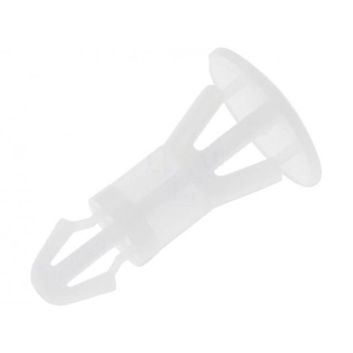 ; Assembly stud; polyamide; L: 10mm; snap fastener; Colour: natural; FIX&FASTEN ; Assembly stud; polyamide; L: 10mm; snap fastener; Colour: natural; FIX&FASTEN