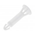 ; Assembly stud; polyamide; L: 18mm; snap fastener; Colour: natural; FIX&FASTEN
