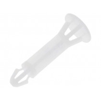 ; Assembly stud; polyamide; L: 18mm; snap fastener; Colour: natural; FIX&FASTEN ; Assembly stud; polyamide; L: 18mm; snap fastener; Colour: natural; FIX&FASTEN